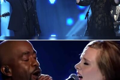 Adele and Darius Rucker—two voices no one saw coming together, but now, we can’t imagine it any other way. Need You Now was already a masterpiece, but this duet? Pure magic. Singing alongside Adele is no easy feat, yet Darius held his own with effortless grace. Their voices blended like they were meant to find each other, raw emotion pouring into every note. The crowd was in awe, the internet lost its mind, and one thing became clear—this unexpected duet wasn’t just good. It was legendary.