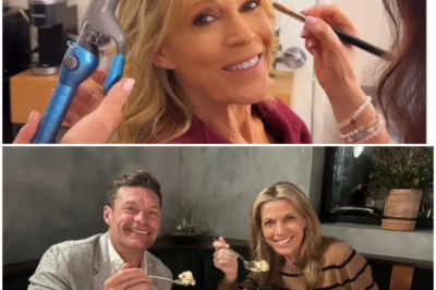 Vanna White locks arms with Ryan Seacrest in BTS Wheel of Fortune clip as viewers say ‘It’ll be weird without Pat!’