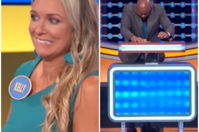 Steve Harvey’s jaw drops after Family Feud contestant gives shocking answer on his sex life as host begs ‘take the loss’