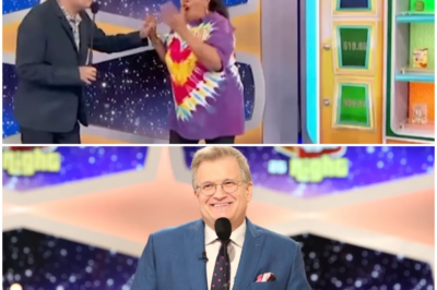 The Price is Right contestant hugs Drew Carey in tearful moment after surprise win as host reveals massive prize