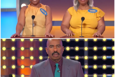 Family Feud host Steve Harvey stands in silence after contestants say shocking answer about him was ‘shady’