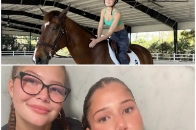 Isabella Strahan rides horse and enjoys ‘fun’ karaoke outing with sister Sophia ahead of chemotherapy