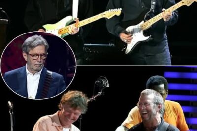 Two legends, one stage, and a song that transcends time. Eric Clapton and Steve Winwood reunite for a soul-stirring performance of Can’t Find My Way Home, delivering a masterclass in pure, unfiltered musicianship. Winwood’s hauntingly beautiful vocals weave effortlessly through the melody, his voice carrying decades of experience and emotion. Clapton, ever the virtuoso, lets his guitar speak in whispers and wails, every note dripping with feeling. There are no flashy gimmicks here—no elaborate stage antics, no over-the-top production—just two masters of their craft, pouring their souls into every note. The performance is a quiet storm, an intimate reminder of an era when music was raw, real, and timeless.