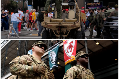 Heavily armed troops patrol New Orleans for Super Bowl as security sources confirm ‘active threats’ ahead of Trump visit