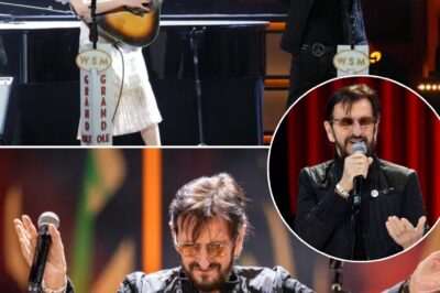 Rock royalty meets country’s sacred stage—at 84 years old, Ringo Starr made his jaw-dropping Grand Ole Opry debut, and the crowd couldn’t believe their eyes. The Beatles’ legendary drummer stepped into the spotlight, delivering a powerhouse performance of Sgt. Pepper like never before. For decades, we knew he had a love for country, but who would have guessed he’d one day take the Opry stage? As his voice echoed through the historic venue, the audience erupted, witnessing a once-in-a-lifetime moment. Bravo, Ringo—music history just got another unforgettable chapter!