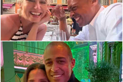TJ Holmes drops hint about imminent proposal to Amy Robach and wedding in a ‘little chapel’ on podcast