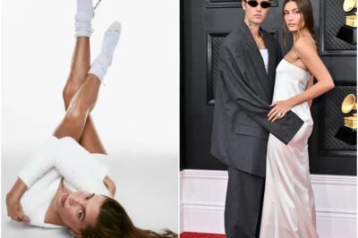 RAISE THE BER Hailey Bieber looks sensational as she lifts weights in white underwear and heels amid Justin’s ‘unacceptable behaviour’