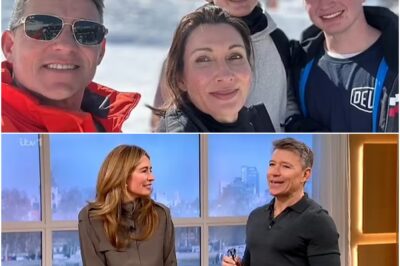 Ben Shephard shares pics of rarely-seen sons live on This Morning – as he returns to show after lavish family skiing holiday