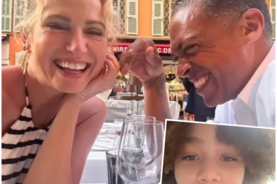 TJ Holmes’ daughter Sabine reveals dad with two drinks at once as she ‘takes over’ his social media accounts