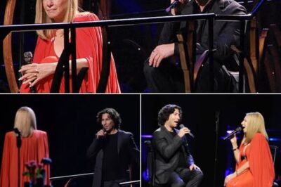 Barbra Streisand beamed with pride as she introduced her son, Jason Gould, to the audience for a rare and touching duet. In a heartfelt concert moment, the legendary singer showcased Jason’s vocal talent, proving that music runs in the family. Their emotional performance left fans in awe, highlighting not just their shared artistry but also their deep mother-son bond. Watch the unforgettable duet here!