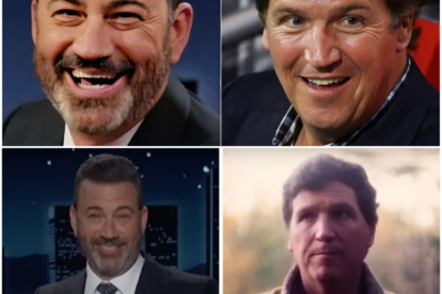 AB* welcomes Tucker Carlson with a massive contract and salary, replacing The Jimmy Kimmel Show.
