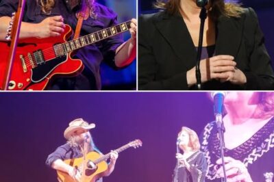 At the 2022 CMA Awards, Patty Loveless and Chris Stapleton brought down the house with their emotional and powerful rendition of “You’ll Never Leave Harlan Alive”, proving that country music’s heart beats strongest when it’s rooted in tradition. Their raw duet, rich with Appalachian soul, transported the audience to the coal mines of Kentucky, where struggles and love intertwine. Stapleton’s raspy, soulful voice paired perfectly with Loveless’s classic, heartfelt delivery, creating a performance that transcended time, seamlessly blending the golden era of country with its future. This unforgettable moment was a celebration of music’s enduring power to tell deeply human stories.