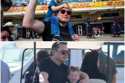 Elon Musk Takes His Son X AE A-XII to Watch the F1 Race in Austin Amid Custody Battle with Ex-Girlfriend Grimes