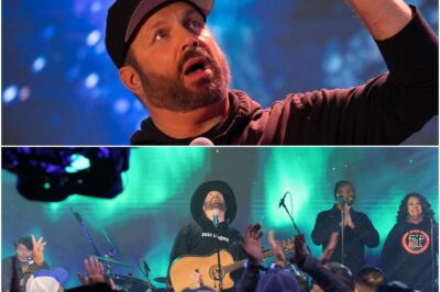 GARTH BROOKS Celebrates His Birthday With “Friends in Low Places” – Right here on stage, a fan witnessed one of the most legendary moments ever during a live performance of this song at a bar. A guy finds his ex hanging out with his new boyfriend and her friends, and when she comes over, hurling insults and being hostile, he doesn’t miss a beat. Instead, he starts singing the opening verses of “Friends in Low Places.” When he gets to the chorus, his friends—and eventually the entire bar—join in, singing loud and proud. His ex, clearly furious, walks away as the crowd cheers, turning the moment into a true moment of pure country music magic!…