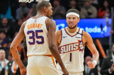 Kevin Durant Trolls Devin Booker With AI-Generated Photo After Suns Star Hilariously Pleads For Hooters To Stay Open Amid Bankruptcy Reports