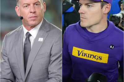 BREAKING: Minnesota Vikings head coach, Kevin O’Connell, has filed a lawsuit against NFL FOX commentator, Troy Aikman, in NFL court, accusing Aikman of making “demeaning and offensive” statements after the game. Kevin O’Connell claims that Troy Aikman’s comments caused significant damage to the morale of the Vikings’ players.