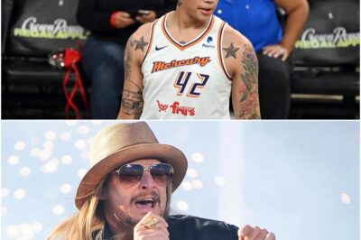 Brittney Griner exploded in rage, declaring that she would leave the U.S. if she did not receive an apology after being brutally attacked by Kid Rock: “If you hate America, then get the hell off its team!”
