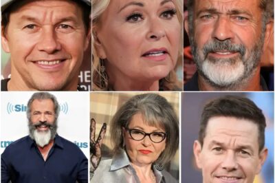 Roseanne Barr, Mark Wahlberg, and Mel Gibson Unleash a Hollywood Rebellion with Explosive ‘Anti-Woke’ Studio!