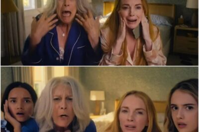 Freaky back Lindsay Lohan and Jamie Lee Curtis delight fans as they finally reunite for epic Freakier Friday trailer