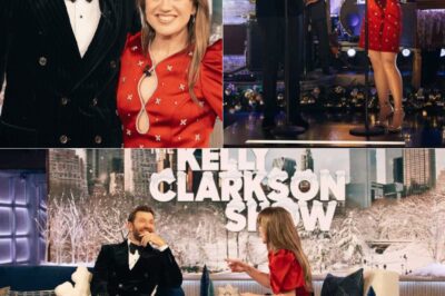 Brett Eldredge And Kelly Clarkson Brought Holiday Magic To The Kelly Clarkson Show With A Stunning Performance Of Their Duet, “Sweet December,” During The Beloved “Kellyoke” Segment On December 17, 2024. Brett Looked Sharp In A Classic Black Suit, While Kelly Dazzled In A Festive Red Dress Adorned With White Stars. The Stage, Transformed Into A Winter Wonderland, Provided The Perfect Backdrop For Their Heartfelt Rendition
