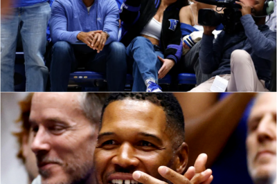 “Michael Strahan Spotted Enjoying Duke Game Night with Daughter Sophia, 19, and Girlfriend Kayla Quick Amid Ongoing GMA Absence”