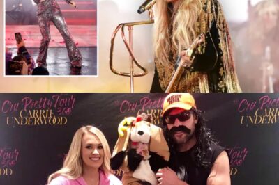 CARRIED AWAY Carrie Underwood covers up in baggy sweats in behind-the-scenes video from New Year’s Eve as fans suspect she’s pregnant