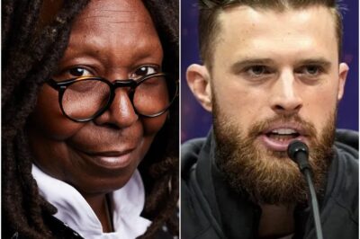 Breaking News: Harrison Butker Responds to Whoopi Goldberg: “If She Doesn’t Like Me, I Did Something Right”.