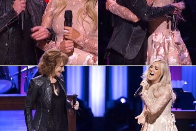 Reba McEntire sets the Opry on fire, Dolly Parton and Carrie Underwood crash the party, and a jaw-dropping duet leaves the crowd in chills.