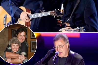 A mother’s love spans a lifetime, and Vince Gill made sure his 100-year-old mom felt every note of it. With a voice heavy with emotion, he dedicated a heart-wrenching rendition of Go Rest High on That Mountain—not just as a song, but as a tribute to her son, a moment of love, loss, and legacy woven into every lyric.