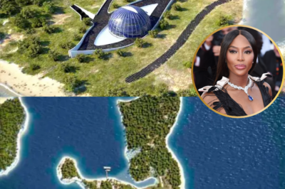 Naomi Campbell, 60, Receives a Private Island and a Stunning Eye of Horus-Shaped Villa from Her Billionaire Husband to Live Like Royalty