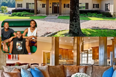 Inside LeBron James’s Legacy: Bronny and Bryce James’s $6.8 Million Mansion in Akron