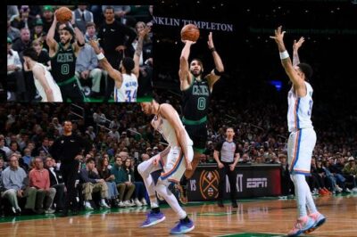 Celtics lose to Thunder after attempting franchise-record 3-pointers