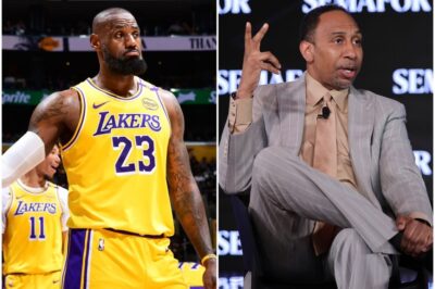 New Video Angle Shows LeBron James Actually Leaving The Lakers’ Team Huddle To Confront Stephen A. Smith