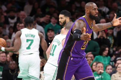 LeBron James Eases Injury Concerns After Exiting Celtics Game With Groin Strain, Giving Fans A Sigh Of Relief