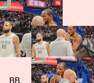 VIDEO: Kevin Durant And Jason Kidd Spark Major Speculation After Being Spotted Chatting During Mavericks-Suns Game