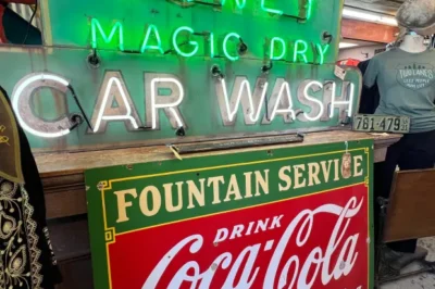 PRICEY PICKS American Pickers star Mike Wolfe stocks stores with most expensive antiques from $8k Ford sign to $5k soccer arcade game