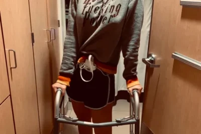 ‘RIGOROUS HONESTY’ 00s reality winner is bruised and battered in scary hospital pics as she reveals ‘shame’ of addiction – but offers hope