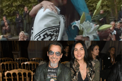 Poncho, robe turquoise et Kad Merad : le joyeux mariage de Florent Pagny et Azucena