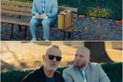 Chet Hanks stars as Forrest Gump in band’s new music video and dad Tom also makes a cameo