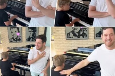 Michael Bublé’s Ordinary Day Turns Into an Emotional Rollercoaster When He Walks in to Find His 9-Year-Old Son, Noah, Playing ‘I’ll Never Not Love You’ on Piano — The Heartwarming Surprise Leaves Michael in Tears as He Joins His Son in a Magical Musical Moment That Will Melt Your Heart