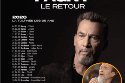 Florent Pagny annonce son grand retour avec une tournée «exceptionnelle» en 2026