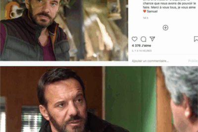 Alex Hugo : Samuel Le Bihan nostalgique annonce la fin du tournage