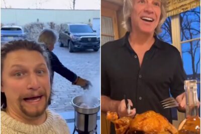 Nepo-baby with super-famous musician dad looks just like star in new TikTok – can you guess who he is?