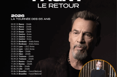 Florent Pagny de retour sur scène en 2026 : dates, villes, billetterie… Tout savoir sur sa tournée !