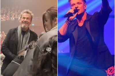  Florent Pagny présent au concert de David Hallyday, il n’est pas passé incognito !-TB