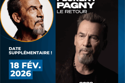 Florent Pagny annonce son grand retour avec une tournée «exceptionnelle» en 2026
