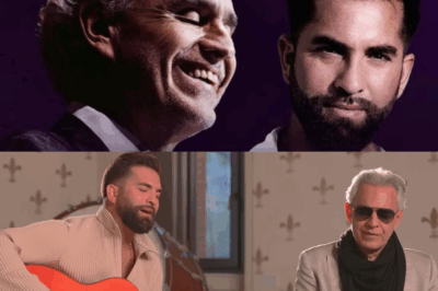 Kendji Girac en duo avec Andrea Bocelli : écoutez “Je vis pour elle” !