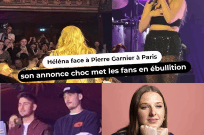 Héléna a fait sensation à Paris : elle a prononcé une phrase devant Pierre Garnier – toute la salle a explosé !