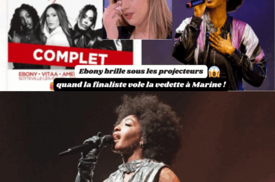 Ebony brille sous les projecteurs : quand la finaliste vole la vedette à Marine !