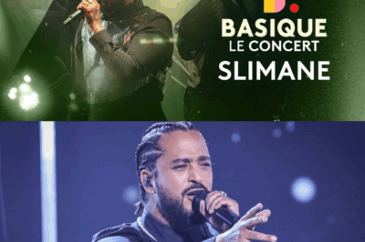Événement musical de l’année : le concert exceptionnel de Slimane bientôt diffusé sur France 2 ce vendredi 18 octobre 2024 ! Un spectacle inédit, des surprises incroyables et des invités mystères vont-ils bouleverser tous les pronostics ? Les dessous de cette soirée tant attendue enfin révélés : scènes secrètes, préparatifs confidentiels, révélations chocs et performances inoubliables ! Pourquoi ce concert s’annonce déjà comme un tournant dans la carrière de Slimane ? Plongez dans les coulisses exclusives et découvrez ce que la télévision ne montrera jamais !
